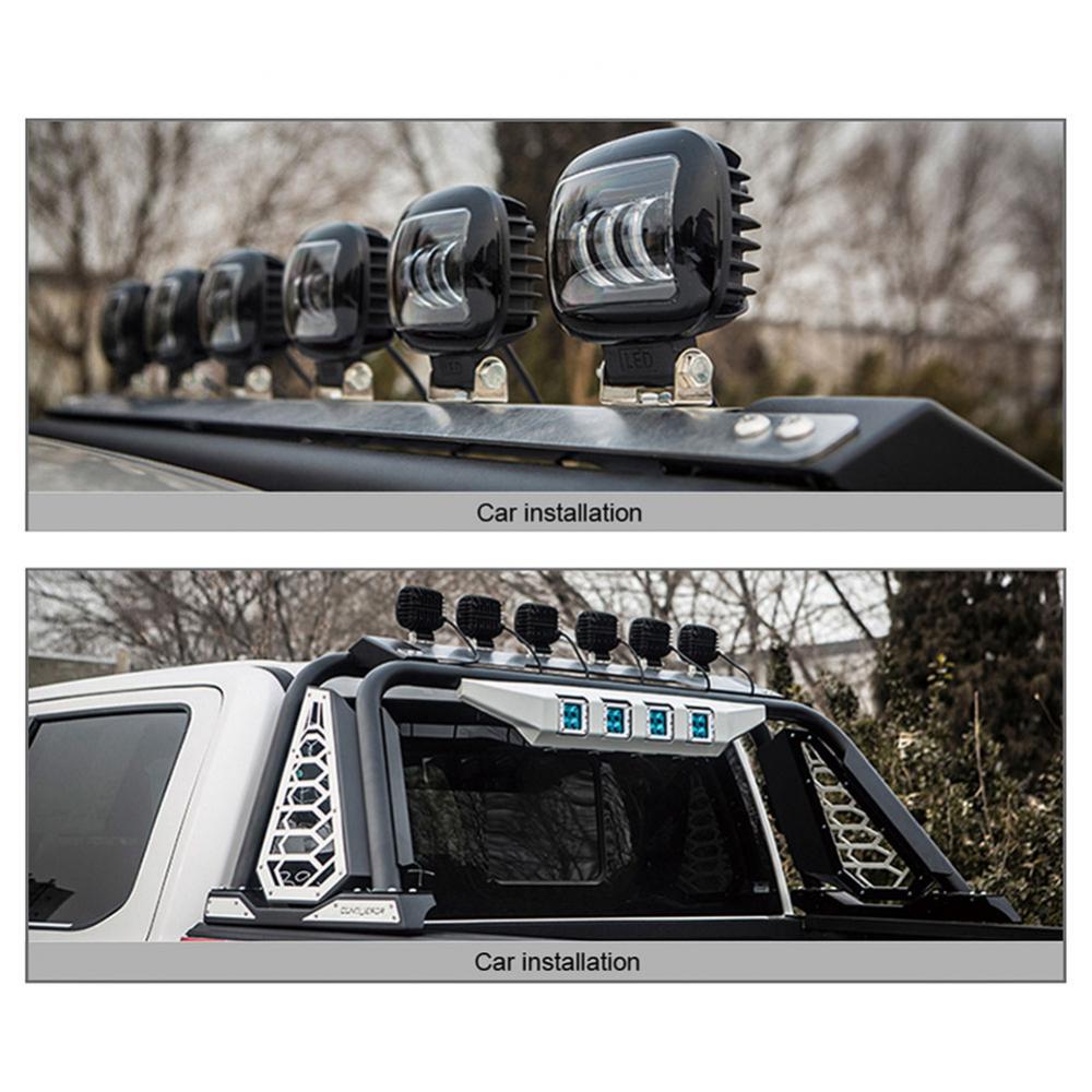 Для автомобиля 6000K рабочий свет квадратный светодиодный квадратный/круглый 30 Вт внедорожник UTV грузовик внедорожный мотоцикл