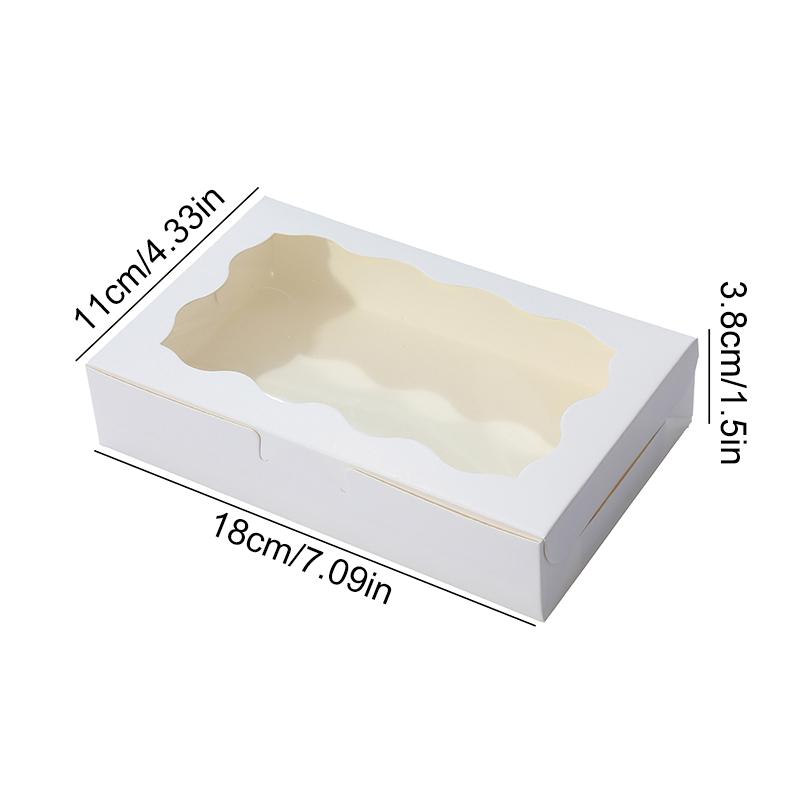 10 шт./уп. Картонная оберточная коробка Упаковка DIY Бумага для еды День матери Вечеринка по случаю дня рождения Подарочные коробки Коробки для упаковки конфет