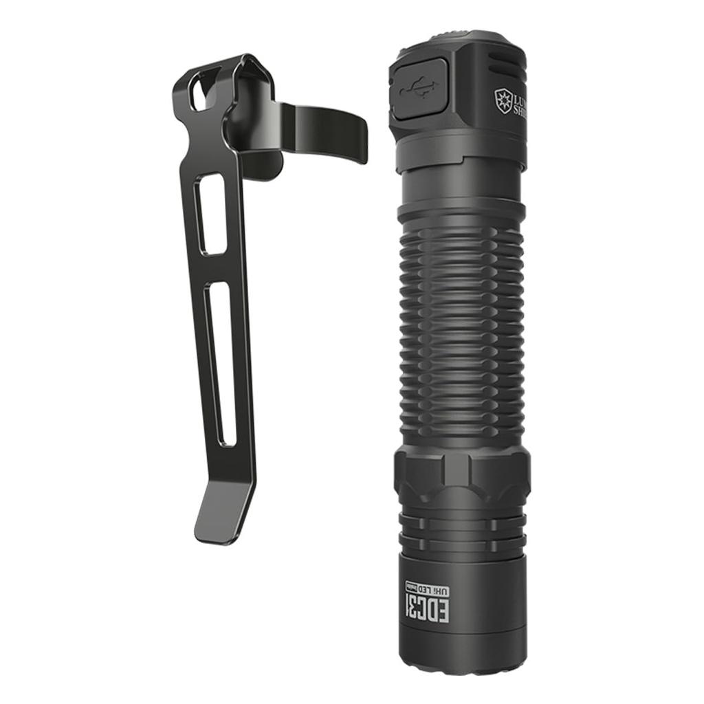 Тактический фонарь NITECORE EDC31, максимальная яркость 3500 люмен/дальность освещения 380 м, зарядка через Type-C.