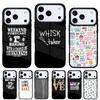 Чехол для телефона Пекарь Повар Шеф-повар для iPhone 17 16 15 14 13 Pro Max Задняя крышка для 12 11 Pro Coque