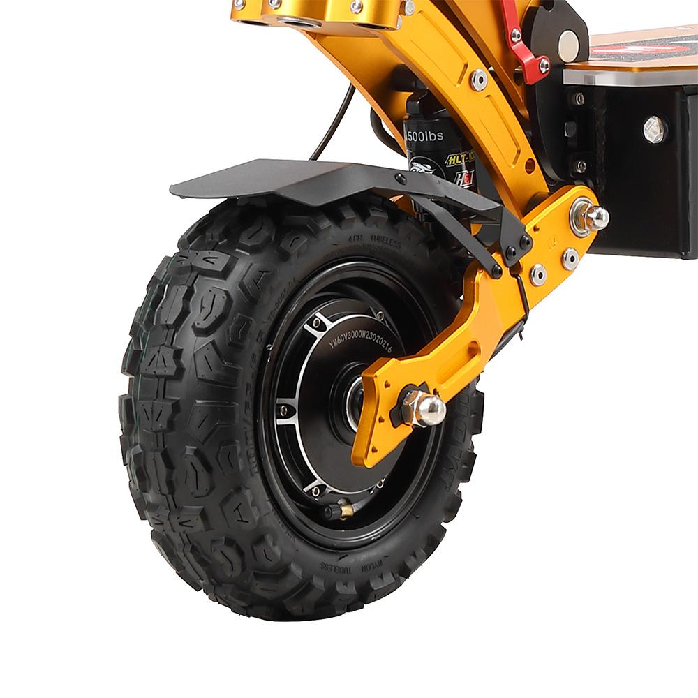 Электросамокат Вездеход YUME 11" Двойной Мотор 3000 Вт Полностью Амортизированный Электросамокат Для Взрослых Максимальная Скорость 80 км/ч С NFC 60 В 30 Ач X11