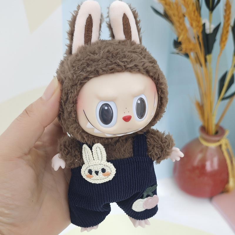 Labubu 17cm Pendant Clothes: Single Pants & Skirt Accessories for Replacement