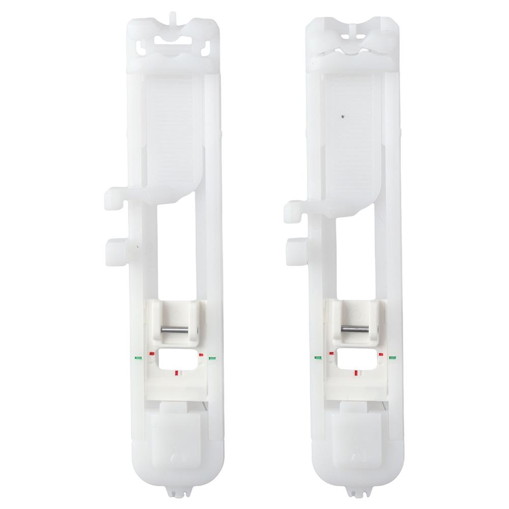 Белая 1-шаговая автоматическая лапка для петли-пуговицы, пластиковая лапка для петли-пуговицы, для швейных машин Brother