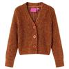 Children's Knitted Cardigan Cognac 92/104/116/128/140