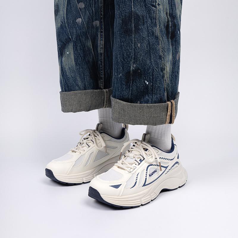Глобальный дизайн, усиленная спортивная обувь, весна 2025, новый тренд, дышащая повседневная обувь, популярная ретро-туфля для пап