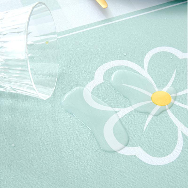 Овальная скатерть водонепроницаемая маслостойкая ПВХ крышка стола чехол декоративный обеденный стол кофейня свадебный декор красивая крышка стола