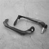 Pair of Motorcycle Brake Clutch Levers Black Protect Guard for 0.9in Aperture Handlebar
