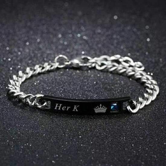 Nordic Viking Wolf Head Titanium Steel Men's Hip-Hop Stainless Steel Bracelet