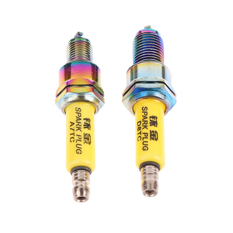 1 шт. иридиевая свеча зажигания D8TC/A7TC для вертикального двигателя серии CG 125cc 150cc 200cc 250cc внедорожный мотоцикл мотоцикл скутер