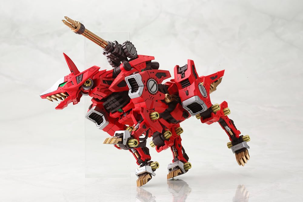Kotobukiya HMM ZOIDS Fire Fox Marking Plus Total Length 240mm Scale Plastic Model RZ-046 Ver. Approx. 1/72