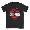 Mens Womens G-Green Day Punk T Shirt Cotton Graphic Printed T-Shirt Band Clothing Outfits