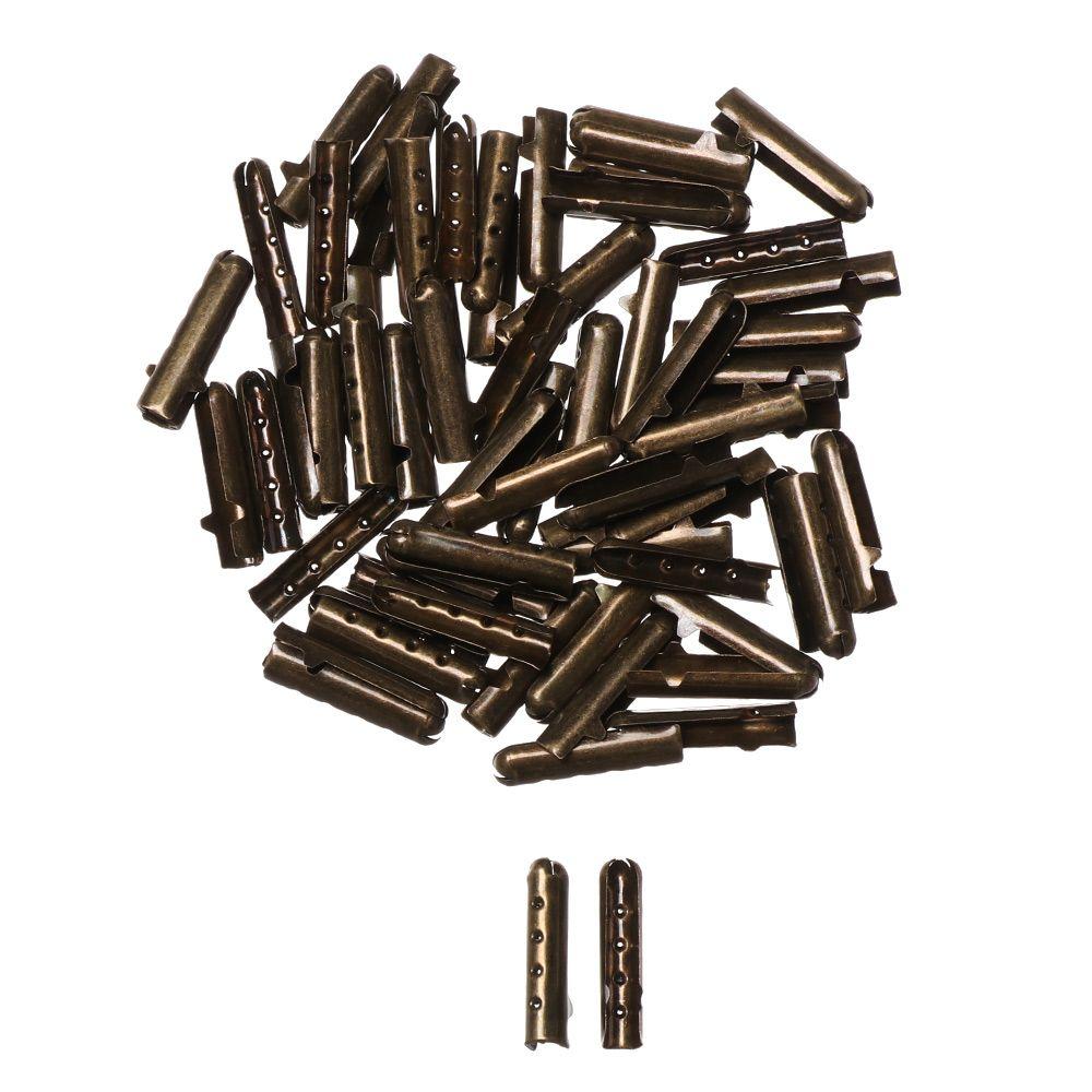 DIY Unsex шнурки пуля наконечник наконечник шнурка головка шнурки ремонт концов замена