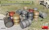 Miniart WWII German 200L Fuel Can Set Plastic Model Kit MA35597 1/35