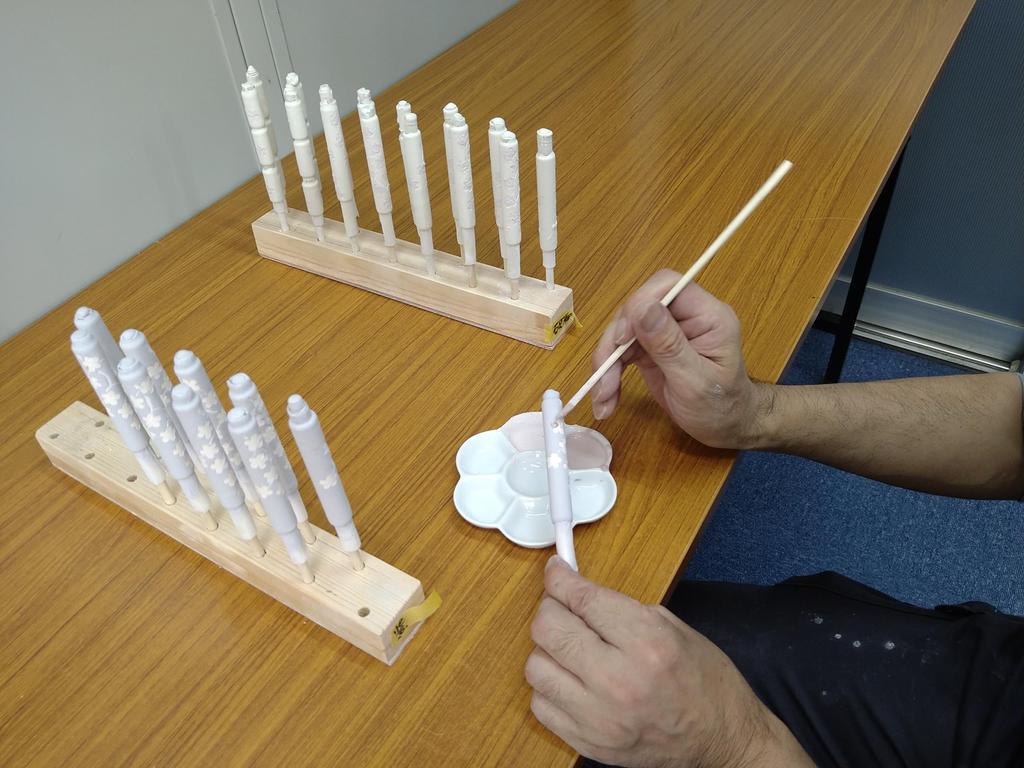 Керамическая ручка-перо Kiyoteru Craft, Коричневая Звезда, CL_TFP_55