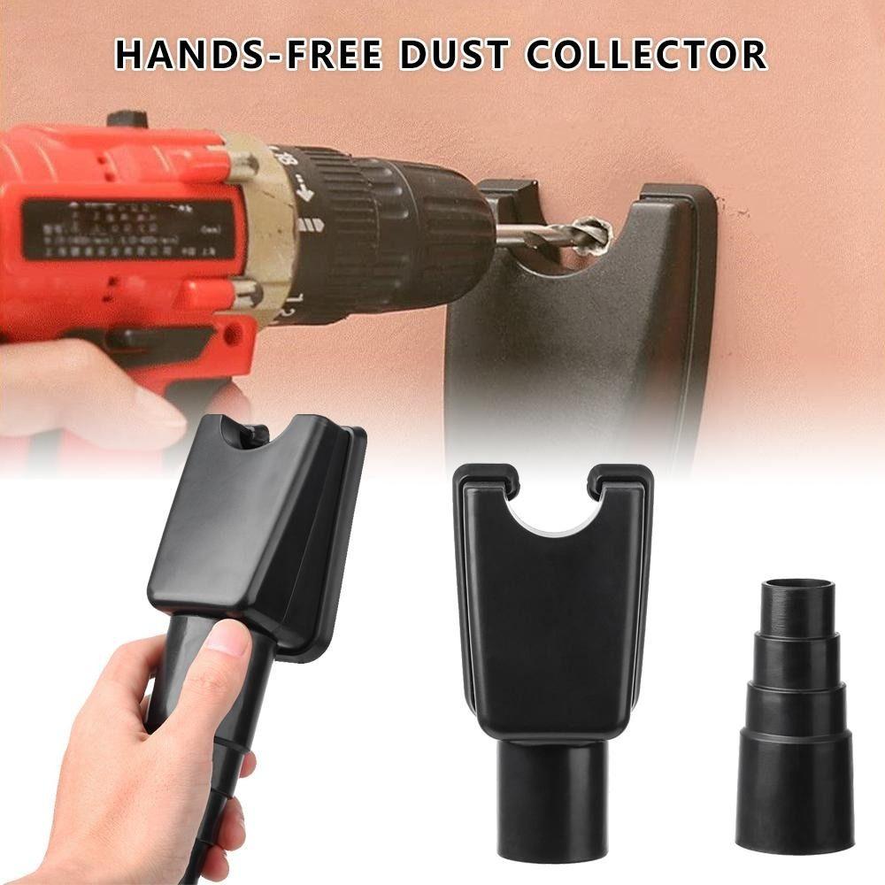 Powerful Suction Drill Dust Catcher Plastic Dust Collection Tool Ceiling Drilling