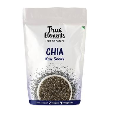 Необработанные семена Чиа (250 г), Raw Chia Seeds,  True Elements