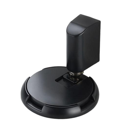 Магнитный дверной стопор, настенный протектор, прочный, из цинкового сплава, регулируемый, клейкий, нет