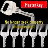 12 Keys: Property Lock Cylinder & Water/Electric Meter Access