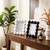 Круглая рамка-бордюр 8 дюймов Роскошная рамка для фото Simple Resin Photo Frame Настольная