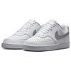 Nike Court Vision Low Next Nature Белые женские кроссовки серебристого цвета с металликом DH3158-108