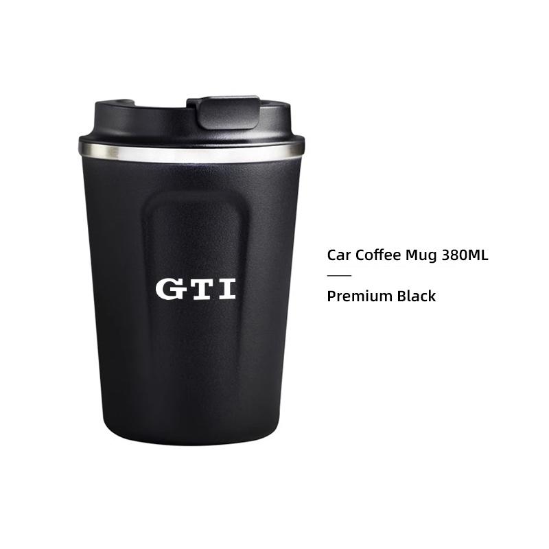 380ML Car Coffee Mug Stainless Steel Travel Thermo Cup Key For Volkswagen VW Golf Tiguan Amarok Touran GTD T5 Phaeton Atlas GTI zh5