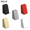 20 pcs/Lot MOC 2x2x3 Ramp Face Brick With 3684 Slope Brick Parts Roof Tile DIY Block Parts Compatible with Other Normal Blocks