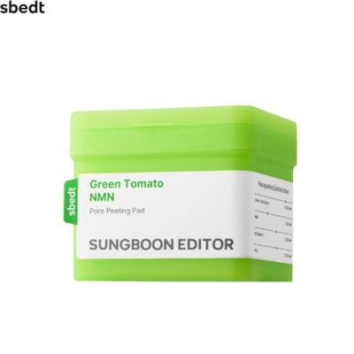 SUNGBOON EDITOR Пилинг-пэды для пор с зеленым томатом и NMN 170мл/60шт