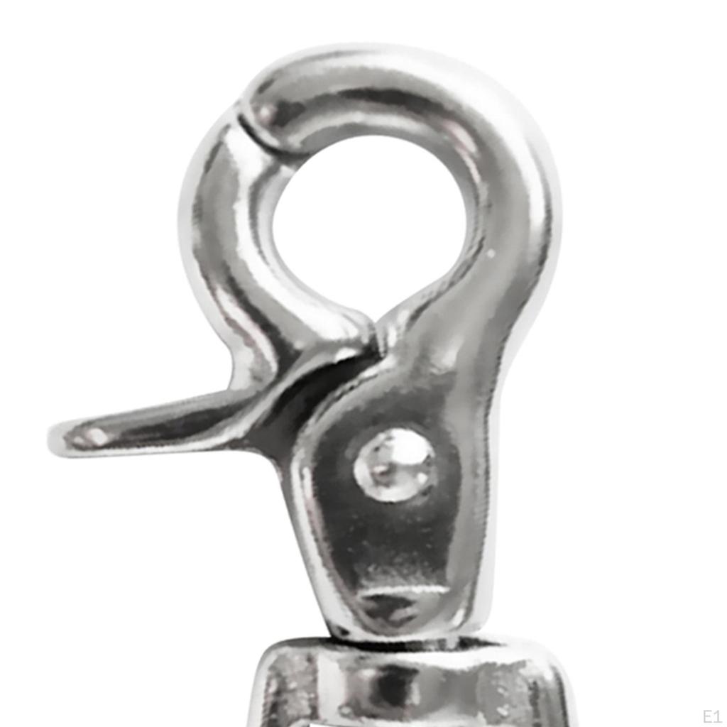 2x 65мм Металлический карабин-лобстер Вращающийся клипса Крючок для ремней Сумок Кожевенное ремесло Аксессуары