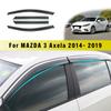 Автомобильный дымовой козырек от солнца и дождя, дефлекторы для Mazda 3 Axela хэтчбек/седан 2008 2014 2015 2016 2017 2018 аксессуары