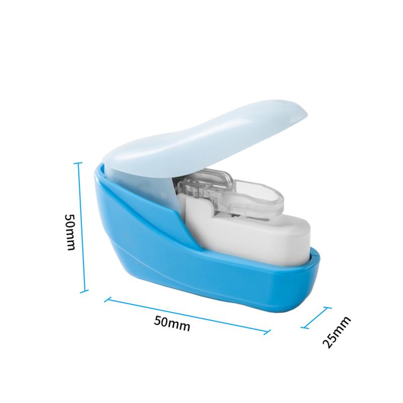 Book Paper Stapling Mini Portable Stapleless Stapler School Office Supplies