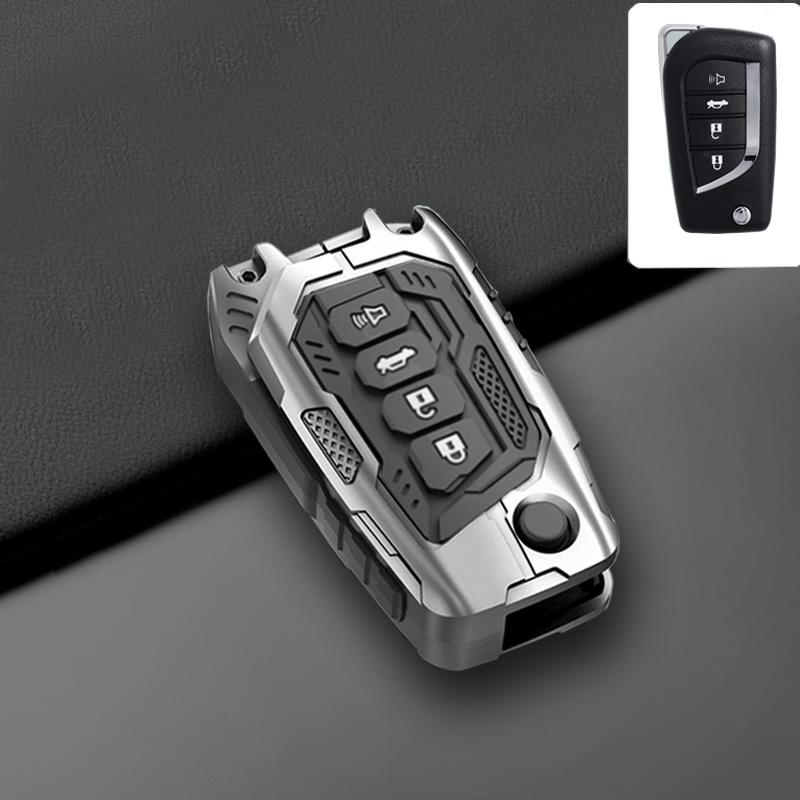 Чехол-брелок для ключа автомобиля для Toyota Camry RAV4 Forturner Hilux Auris Corolla Avensis Verso Yaris Aygo Scion TC IM Оболочка Брелок