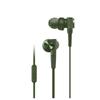 Sony Earphones Deep Bass Model Canal Type with Remote Control and Microphone Green G MDR-XB55AP MDR-XB55AP