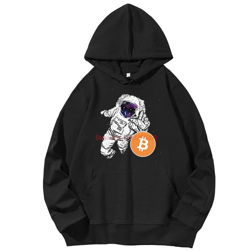 Cryptocurrency Crypto Miner Bitcoin BTC Unisex graphic Hooded sweatshirts Spring Autumn cotton Hooded Shirt Unisex sportswear