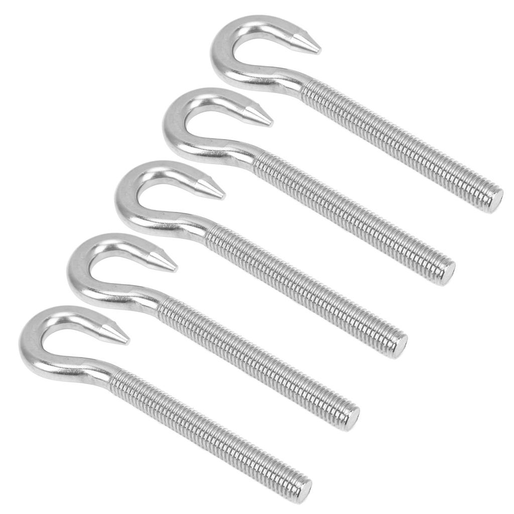 5 шт. Винтовой крюк из нержавеющей стали высокой твердости, крюк-чашка для механического оборудования, дом M10