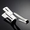 Square Head 304 Stainless Steel Steak Clip Food Tongs Wide Tail Meat Salad Bread Roast Clamp BBQ Anti-scald Kitchen Accessories