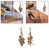 Parrot Toys Chew Exercise Accessories Hanging Swing Cage Bite Parrot Chewing Toy for Conures Lovebird Parakeets Cockatoos Macaws