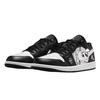 Jordan Air Jordan 1 Нескользящие Устойчивые к истиранию Низкие Винтажные Баскетбольные Кроссовки Унисекс Черно-Белые 553558-043(Команда181-)