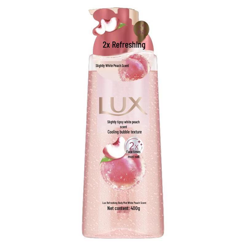 lux Пенящийся гель для душа «Белый персик»
