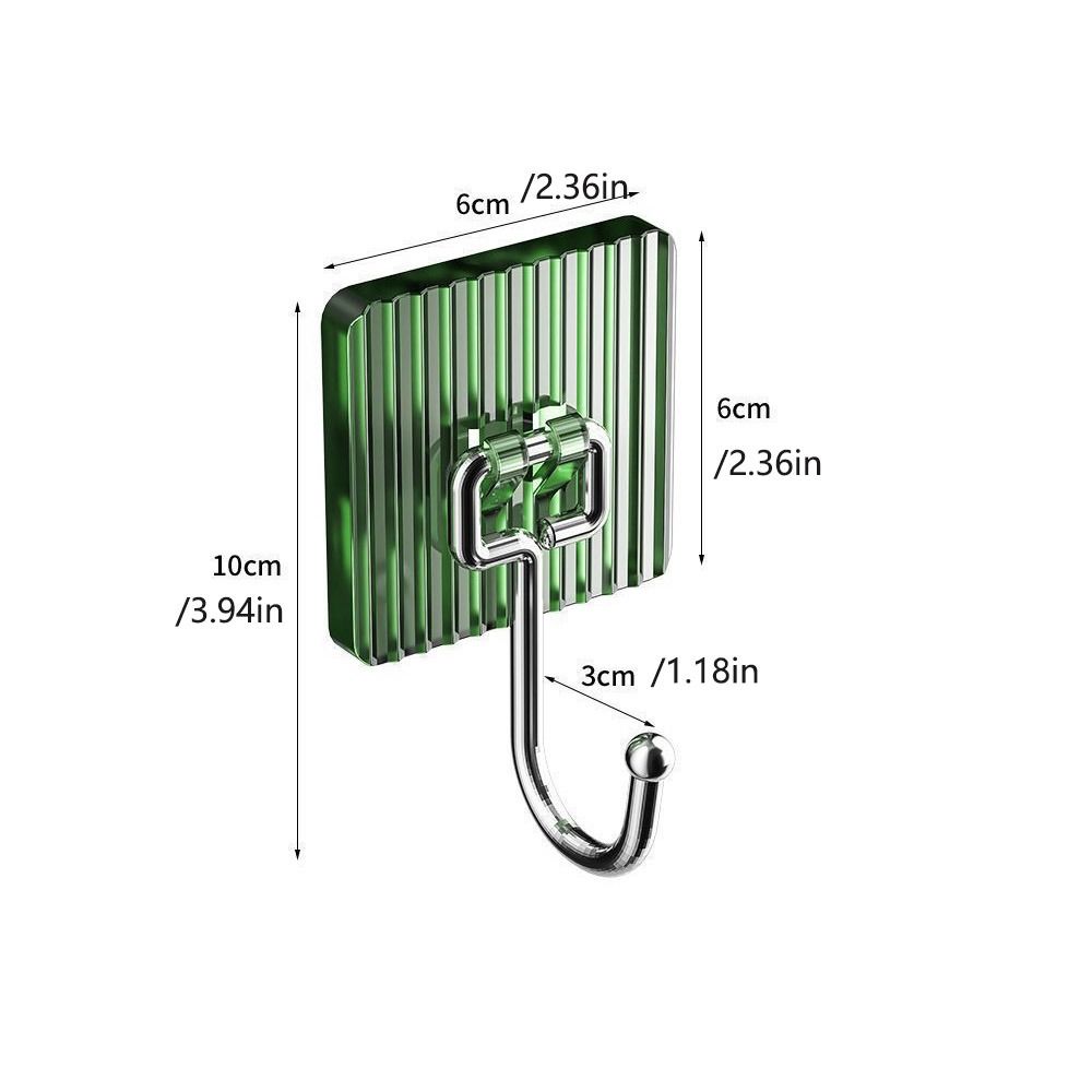 5 шт. настенный крючок самоклеящиеся водонепроницаемые крючки для ванной комнаты подвесной квадратный крючок для ключей фурнитура для ванной комнаты
