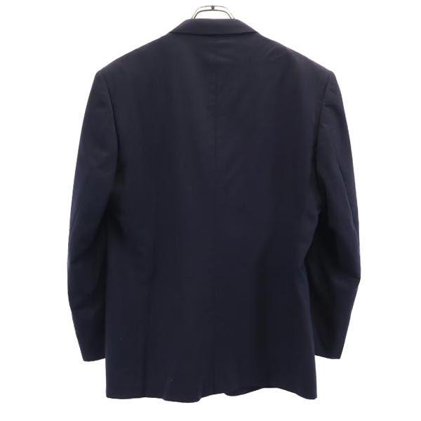 Paul Smith Сделано в Японии 100% шерсть приталенный пиджак M Темно-синий Мужской Б/У