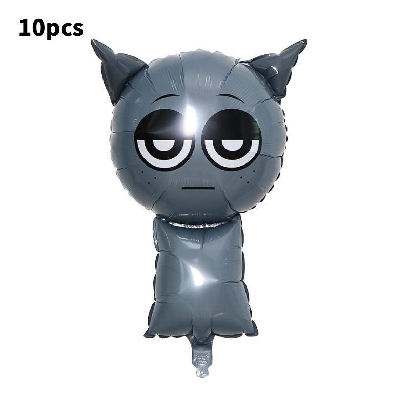 Шарики Sprunki для украшения дня рождения с мультяшными фигурками для детских мероприятий