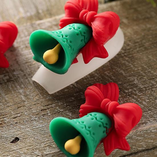 5шт/набор украшения для ногтей Рождество 3D эффект мини-рождественские украшения для ногтей новогодние аксессуары