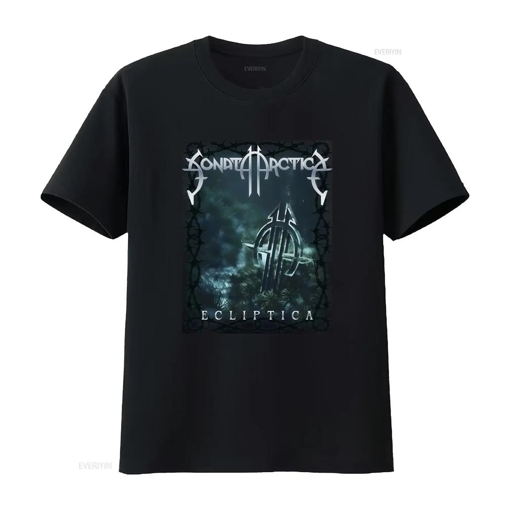 Sonata Arctica Ecliptica Music Underground Classic T Shirt Available In S 5xl Sizes Vintage Top For Everyday Wear