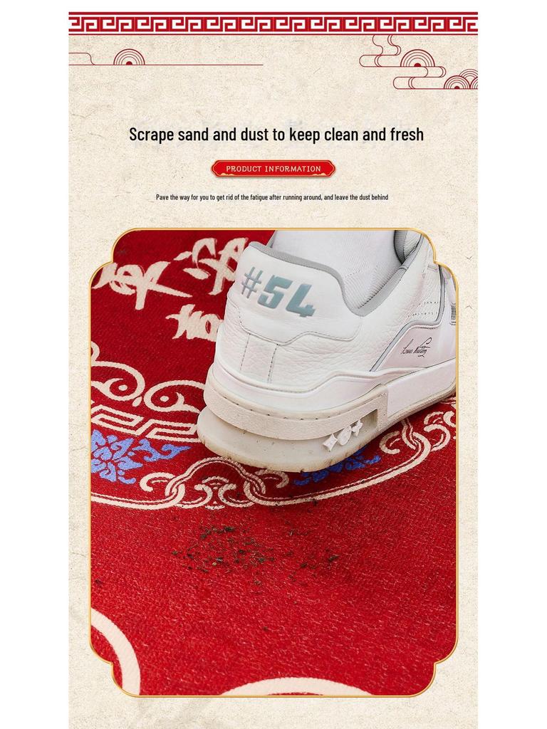 2024 Высококачественный нескользящий, устойчивый к грязи коврик для входной двери - утолщенный и разрезаемый дизайн