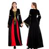 Halloween Vintage Court Dress Ball Queen Costume Gorgeous Queen Stage Drama Costume