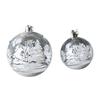 6 шт. прозрачные снежные рождественские шары подвески для украшения рождественской елки прозрачные безделушки подвесные украшения рождественские украшения