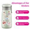 50PCS Cute Ballet Stickers Girls Dance Stickers Pack Waterproof Vinyl Decal for Scrapbook Water Bottle Laptop Phone Computer