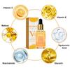 Vitamin C Facial Serum Brighten Skin Lighten Spots Hyaluronic Acid Face Essence Skin Care Products