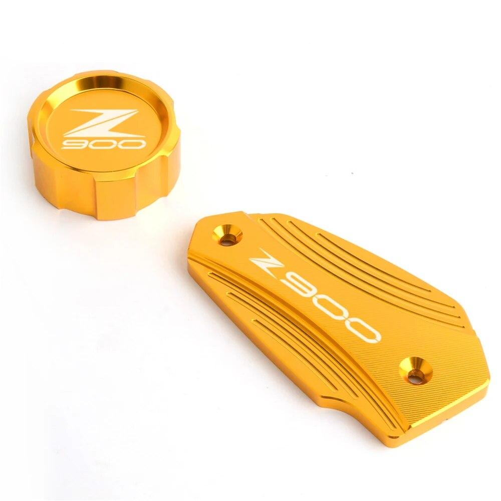 Аксессуары для мотоциклов, передняя и задняя крышка резервуара для жидкости, бачок цилиндра, тормозная крышка для Kawasaki Z900 2018