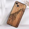 Natural Bamboo Wood Pattern Print Phone Case For iPhone 16 15 14 12 11 13 Pro Max 7 8 Plus X XR XS Max 13 12 Mini Cover